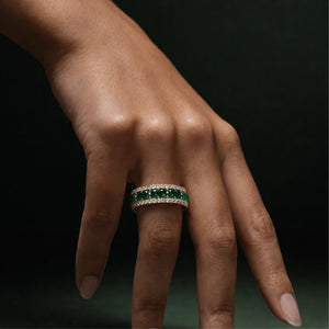 Emeria Royale Silver Band Ring