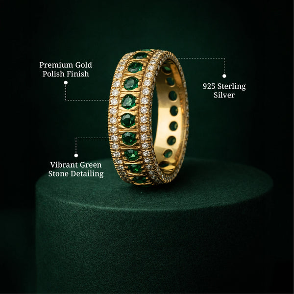 Emeria Royale Silver Band Ring