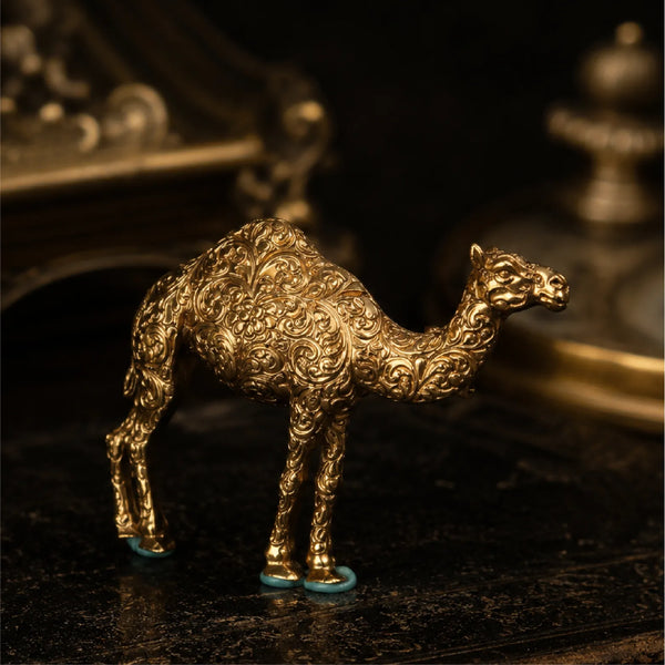 Camel Brooch