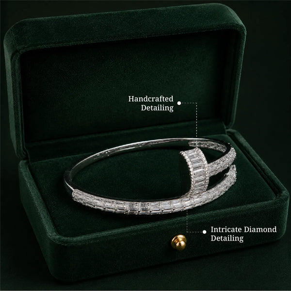 Crystal Cascade Bracelet