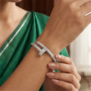 Crystal Cascade Bracelet