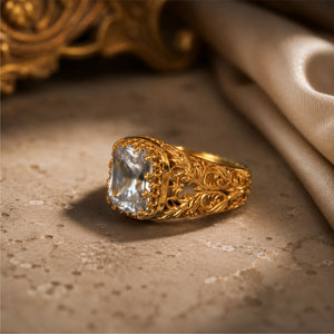Crystal Crest Ring