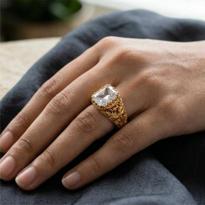 Crystal Crest Ring