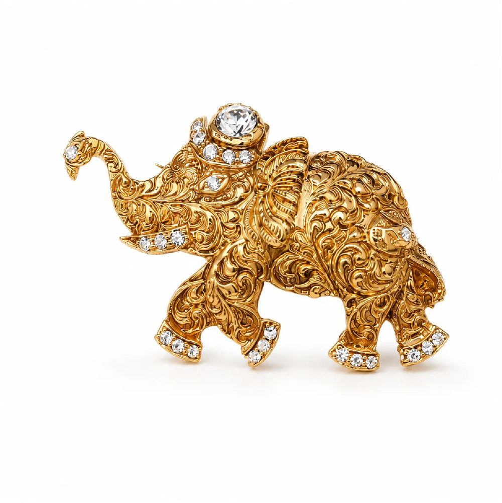 Elephant Brooch