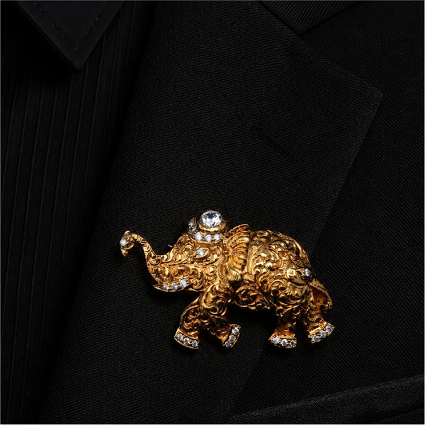Elephant Brooch