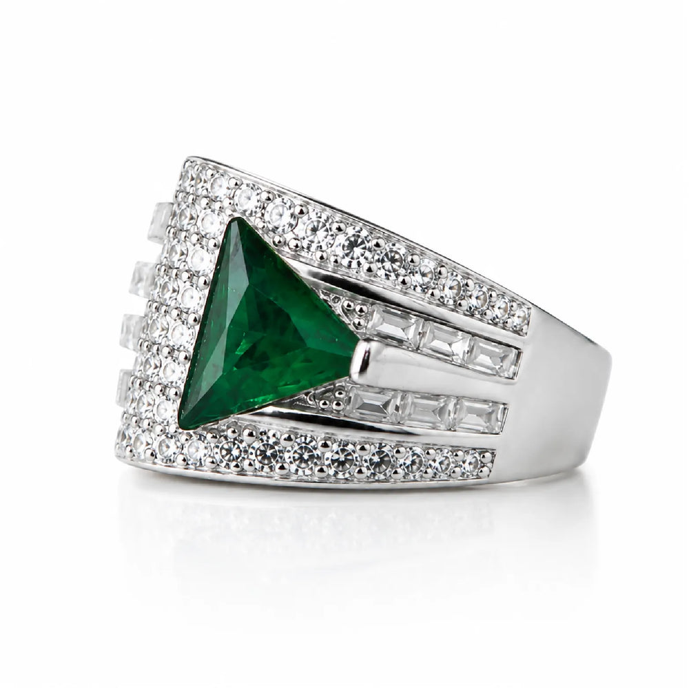 Emerald Aura Ring