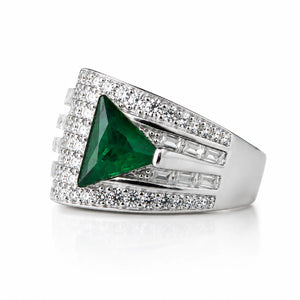 Emerald Aura Ring