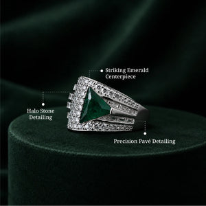 Emerald Aura Ring