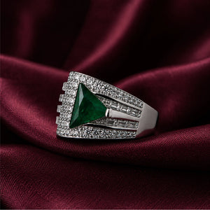 Emerald Aura Ring