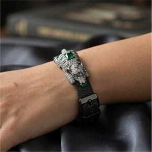 Emerald Elephant Bracelet