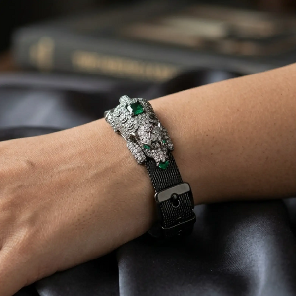 Emerald Elephant Bracelet