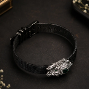 Emerald Elephant Bracelet