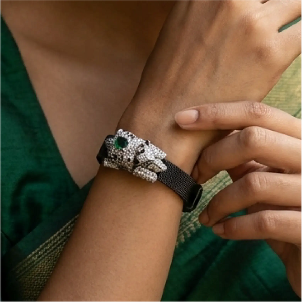 Emerald Elephant Bracelet