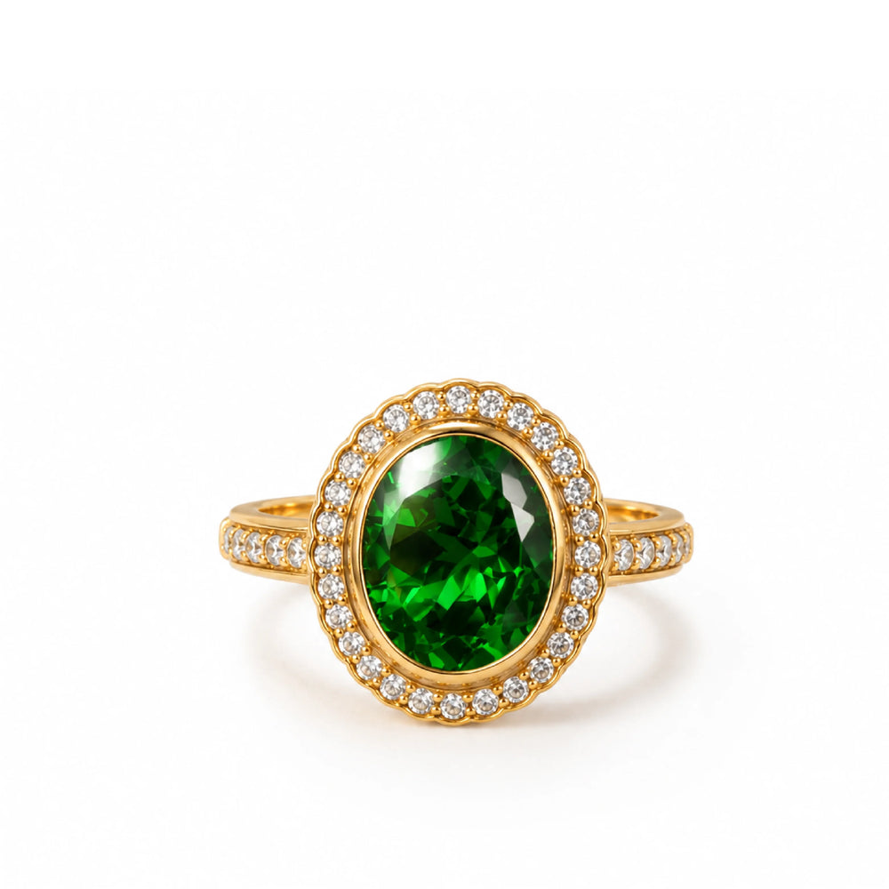 Emerald Glow Ring