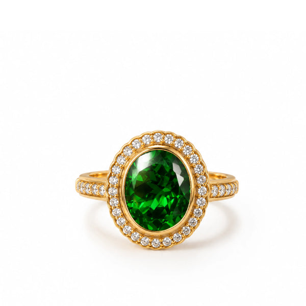 Emerald Glow Ring
