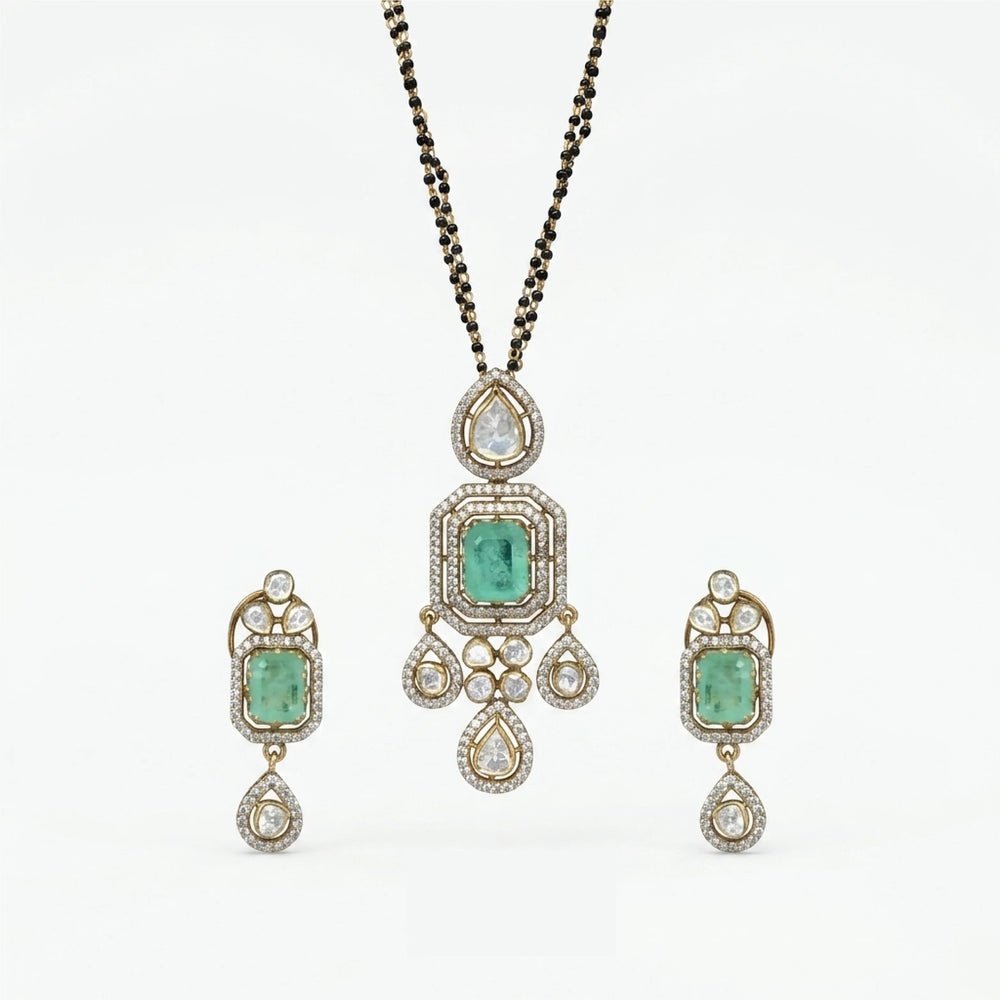 Emerald Green Mangalsutra