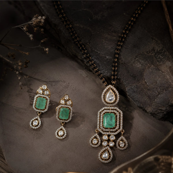 Emerald Green Mangalsutra