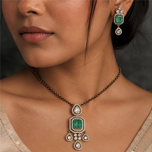 Emerald Green Mangalsutra