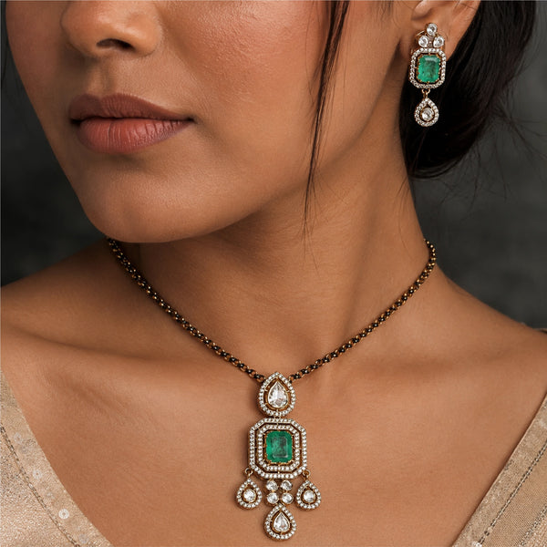 Emerald Green Mangalsutra