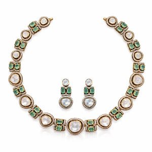 Emerald Radiance Necklace Set