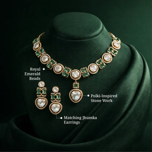 Emerald Radiance Necklace Set