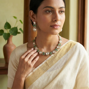 Emerald Radiance Necklace Set