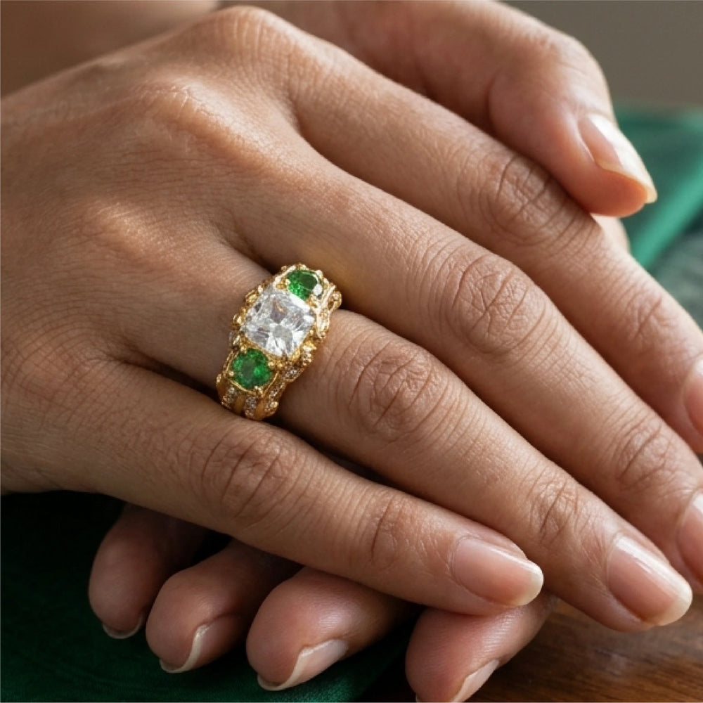 Emerald Royale Ring