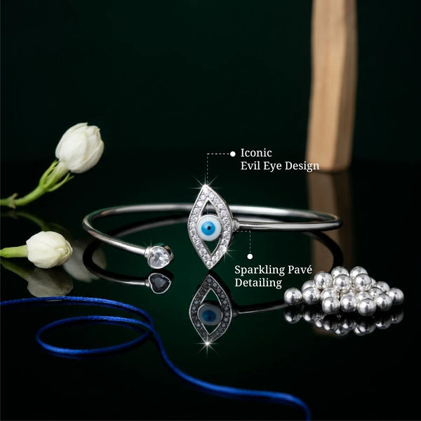 Evil Eye Luxe Bangle