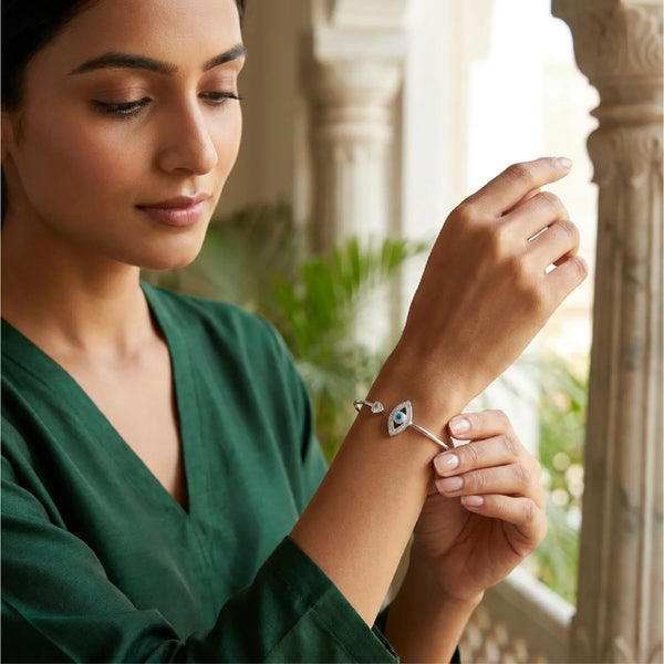 Evil Eye Luxe Bangle