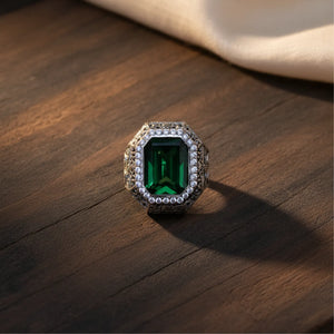 Imperial Emerald Ring