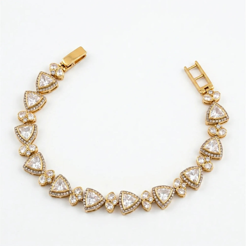 Ivory Crystal Bracelet