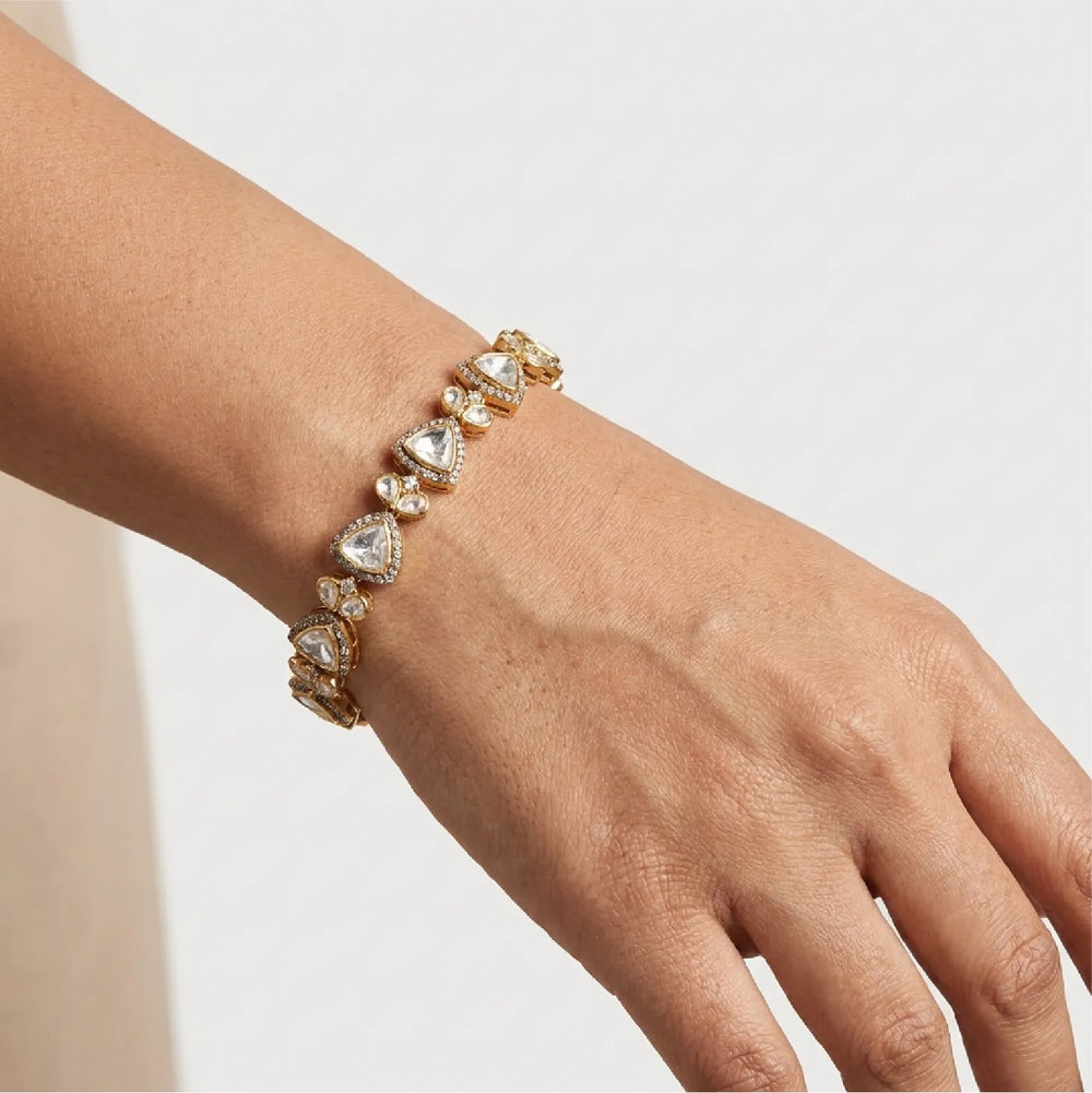 Ivory Crystal Bracelet