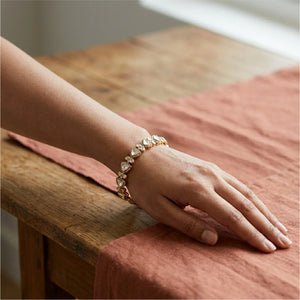 Ivory Crystal Bracelet