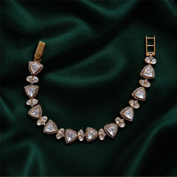 Ivory Crystal Bracelet