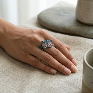 Midnight Owl Ring