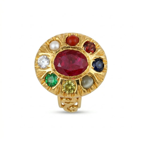 Nine Gem Ring