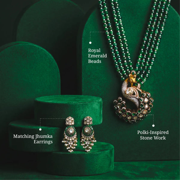 Mayura Emerald Heritage Set