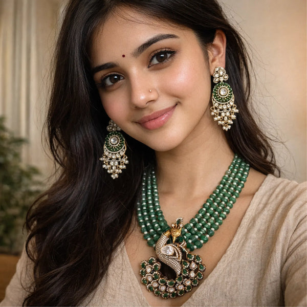 Mayura Emerald Heritage Set