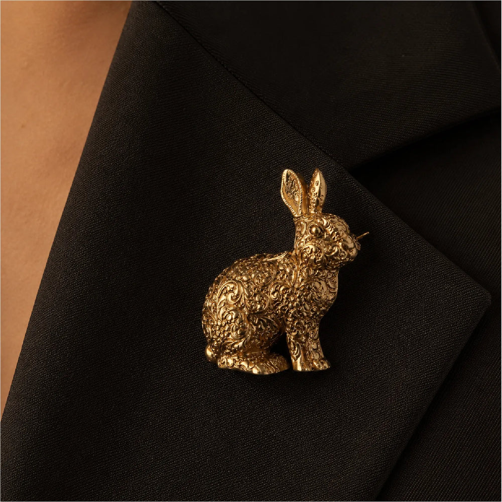 Rabbit Brooch