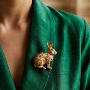 Rabbit Brooch
