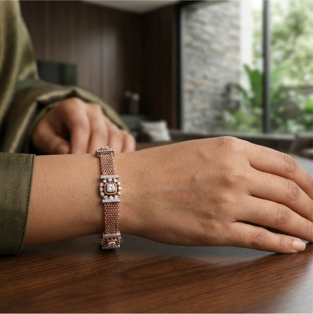 Rose Gold Chain Bracelet