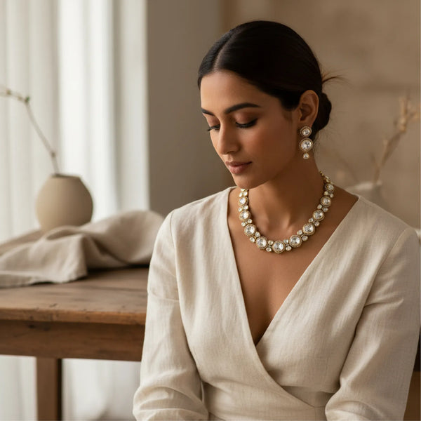 Royal Sparkle Necklace Set