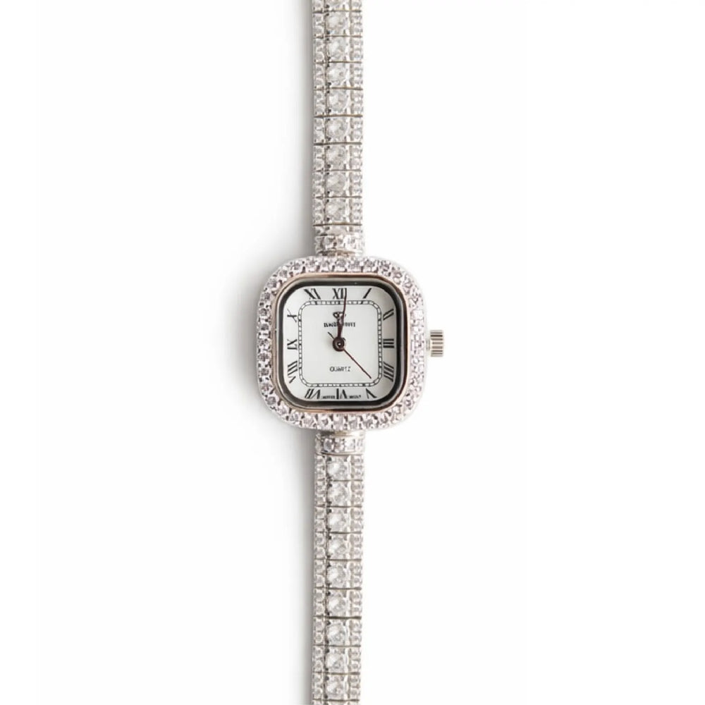 Royal Sparkle Silver Watch