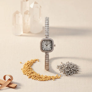 Royal Sparkle Silver Watch