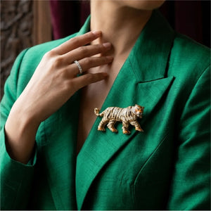 Royal Tiger Brooch