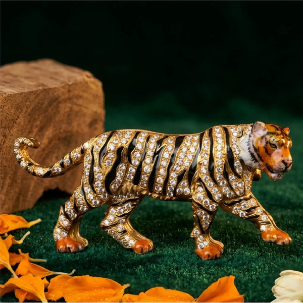 Royal Tiger Brooch