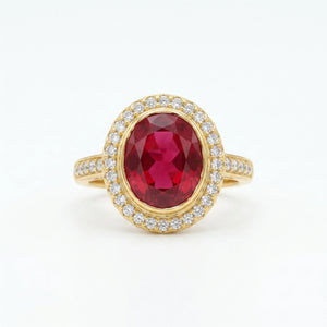 Ruby Glow Ring