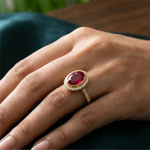 Ruby Glow Ring