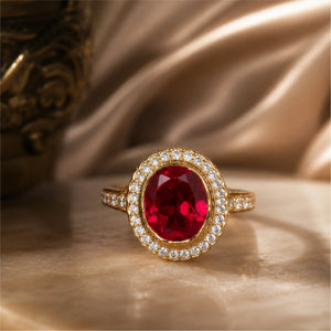 Ruby Glow Ring