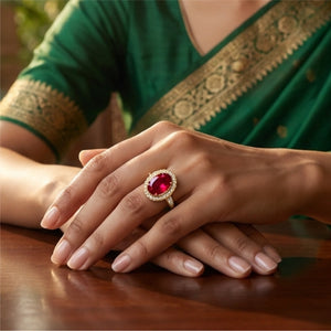 Ruby Glow Ring